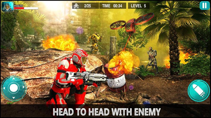 Futuristic War Robots Legacy Capture d'écran 3