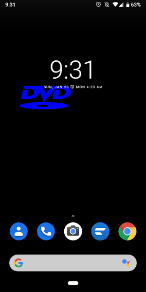 Bouncing DVD Screensaver Live Schermafbeelding 1