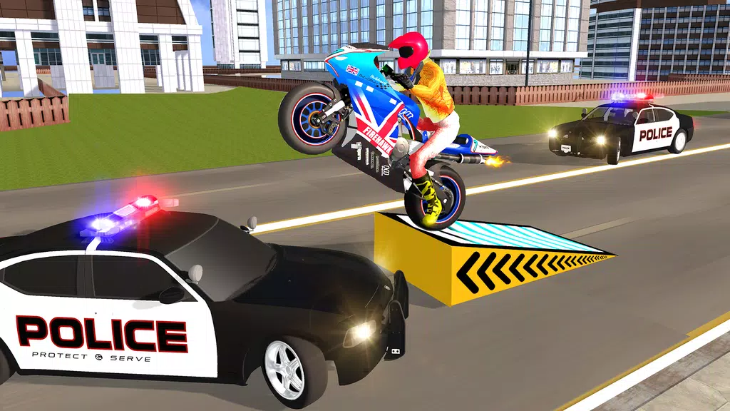 Schermata Police Car Vs Theft Bike 2