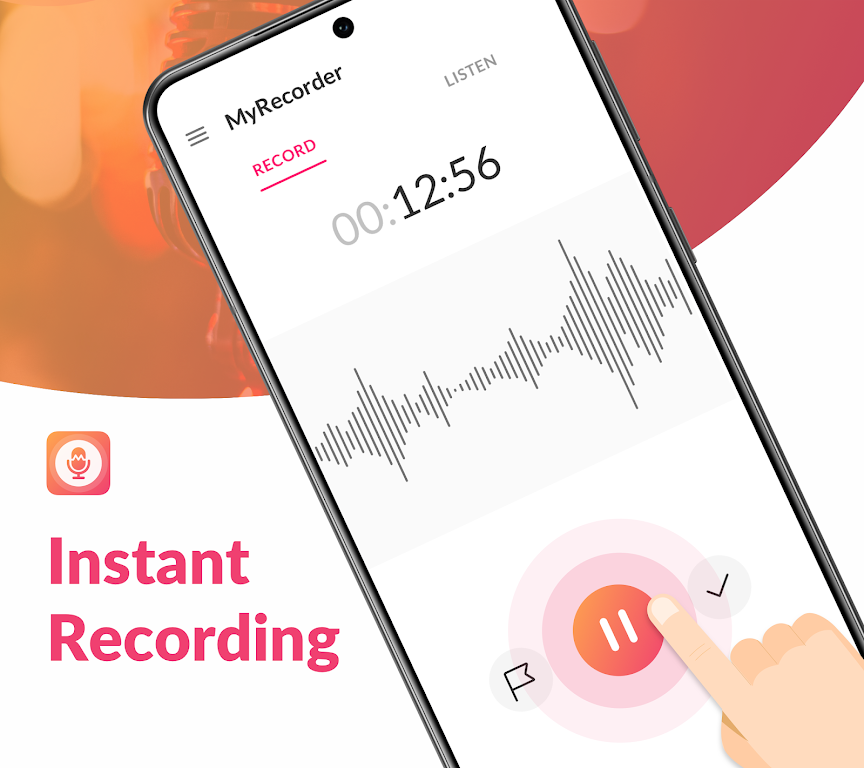 Voice Recorder & Voice Memos Mod ภาพหน้าจอ 0