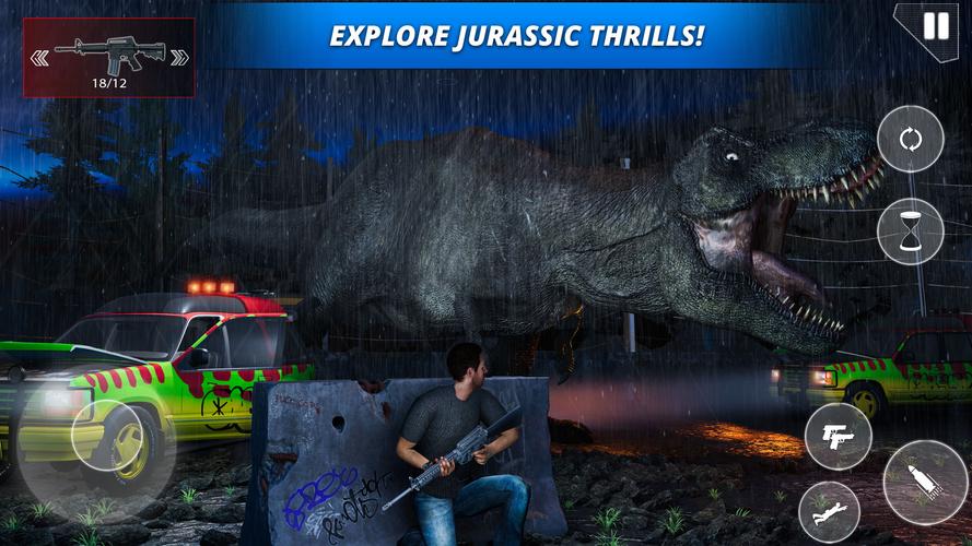 Jurassic Zoo Dinosaur Hunting 스크린샷 0