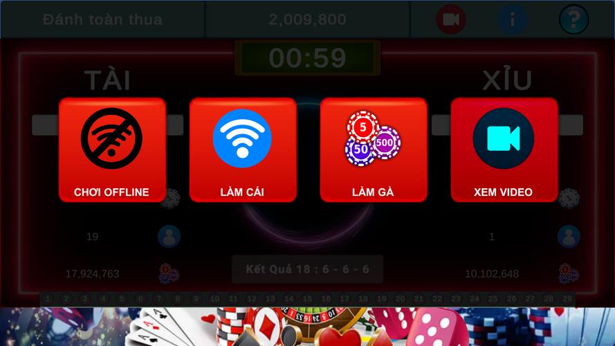 Tài Xỉu Offline スクリーンショット 3