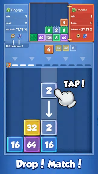 Drop Battle: Merge PVP Tangkapan skrin 1