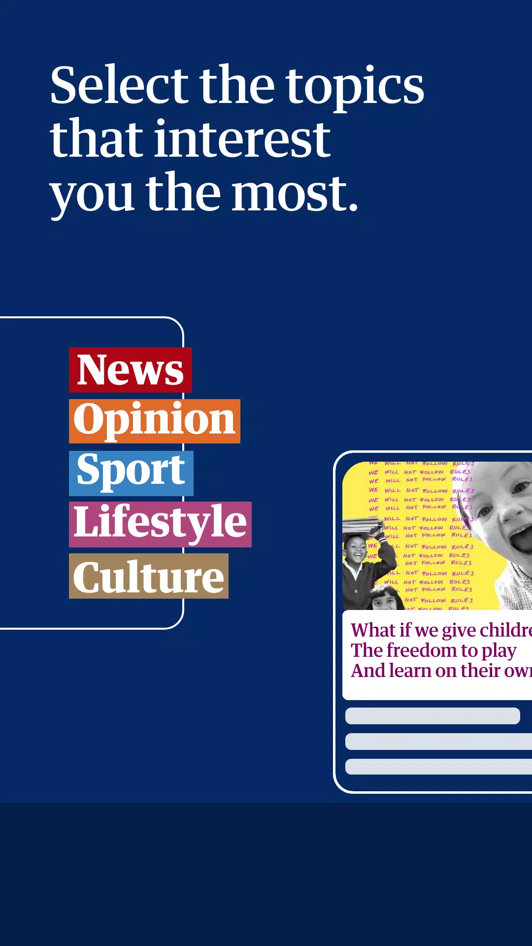 The Guardian - News & Sport Ảnh chụp màn hình 1