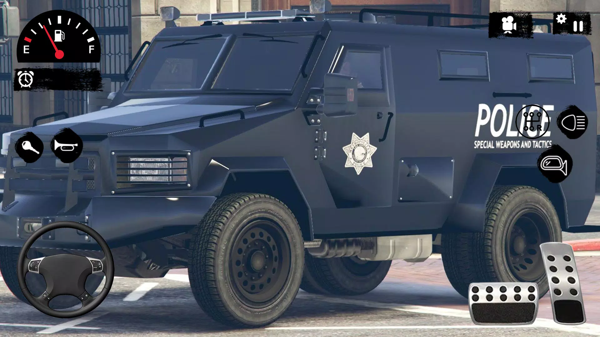 Offroad Police Truck Drive 3D スクリーンショット 1