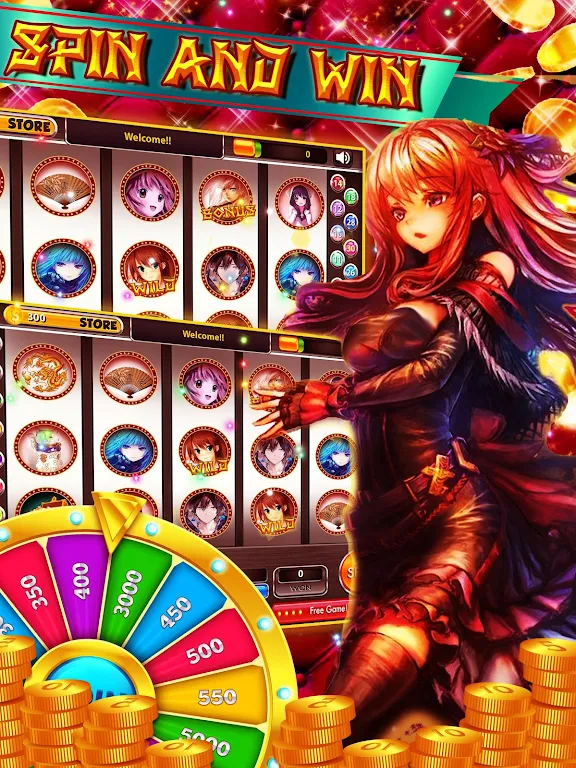 Anime Slots – Tokyo Pokies Zrzut ekranu 1