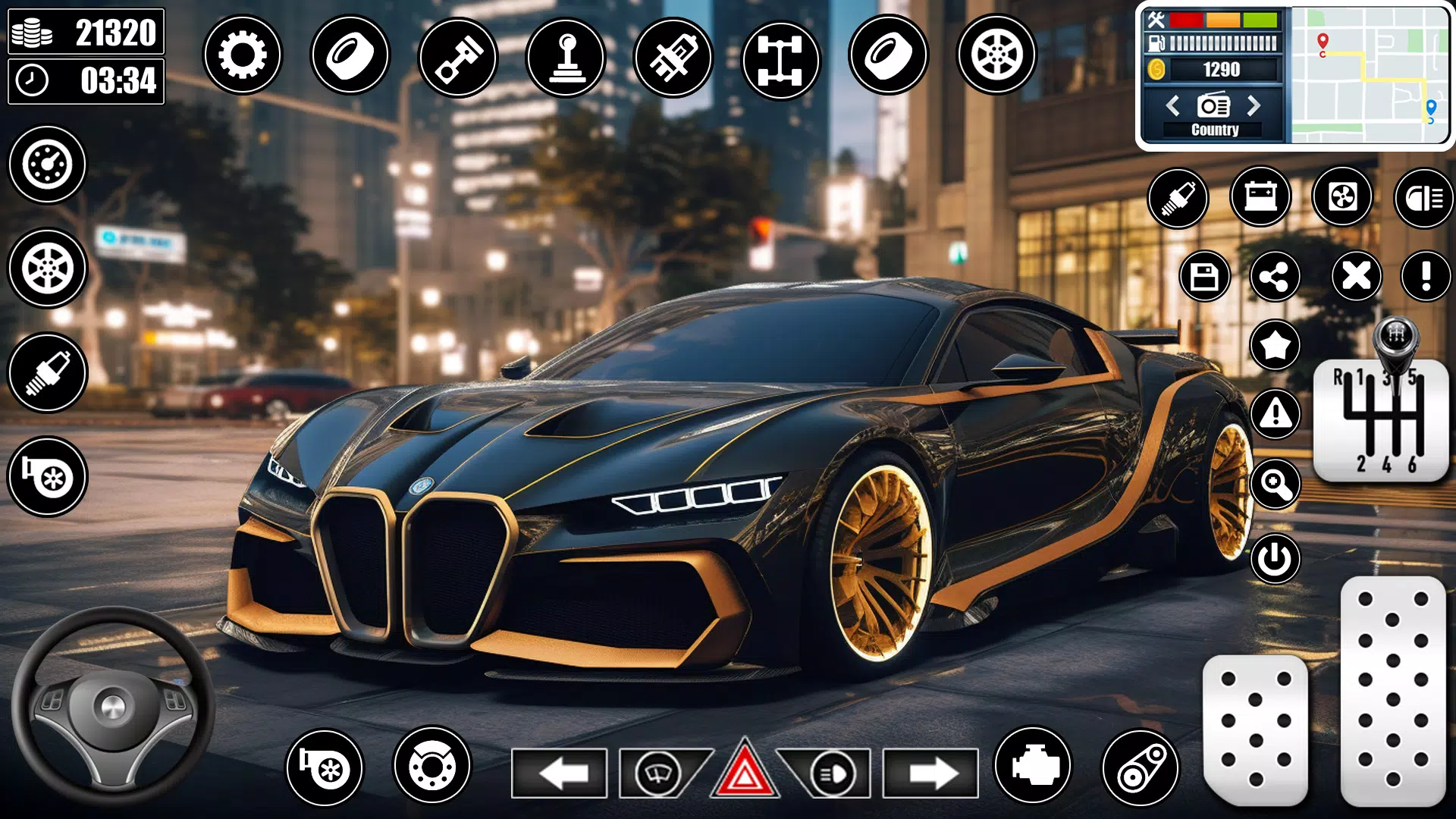 Real Car Driving School Games Скриншот 3