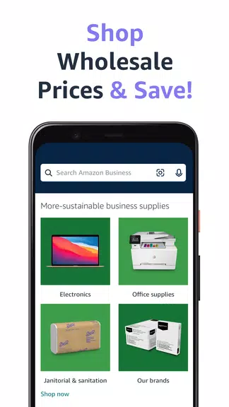 Amazon Business: B2B Shopping ဖန်သားပြင်ဓာတ်ပုံ 0