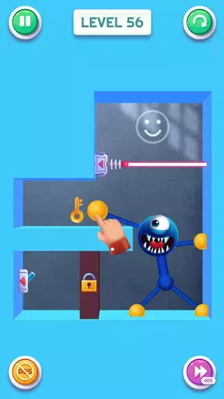 Blue Monster: Stretch Game Zrzut ekranu 1