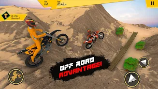 Dirt Bike Stunt Games スクリーンショット 1