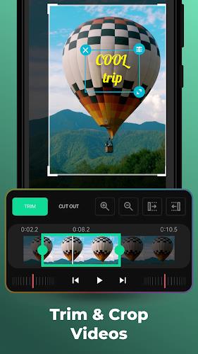 Video Editor & Maker AndroVid ภาพหน้าจอ 1