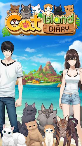 Cat Island Diary~Happy Match 3 Ekran Görüntüsü 0