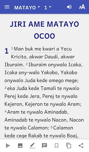 Lango Bible Screenshot 1