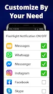 Flash Alerts LED - Call, SMS স্ক্রিনশট 3