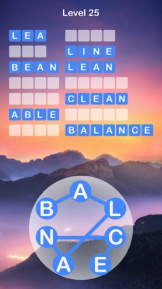 Word Relax: Word Puzzle Games Mod Tangkapan skrin 2