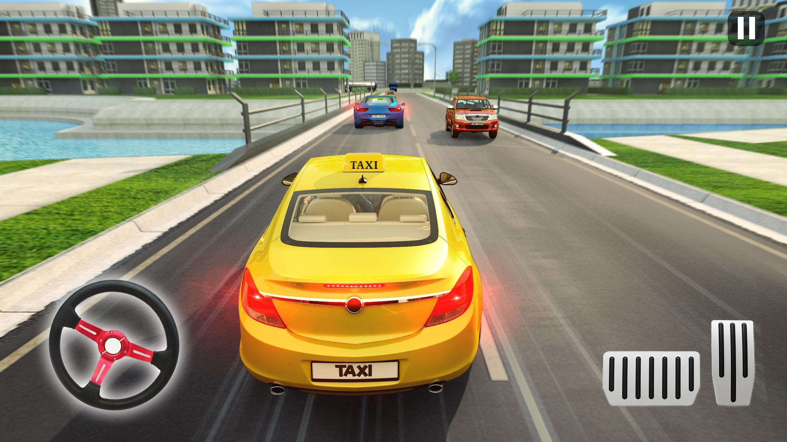 US City Taxi Games - Car Games Скриншот 2