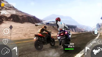 Crazy Moto: Bike Shooting Game 스크린샷 1