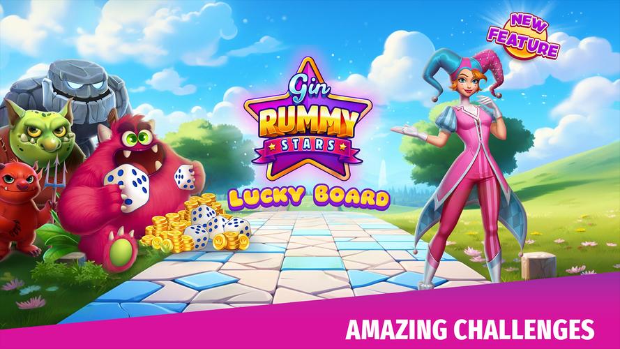 Gin Rummy Stars - Card Game Captura de pantalla 2