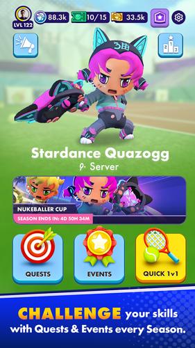 Super Champs: Racket Rampage Captura de pantalla 2