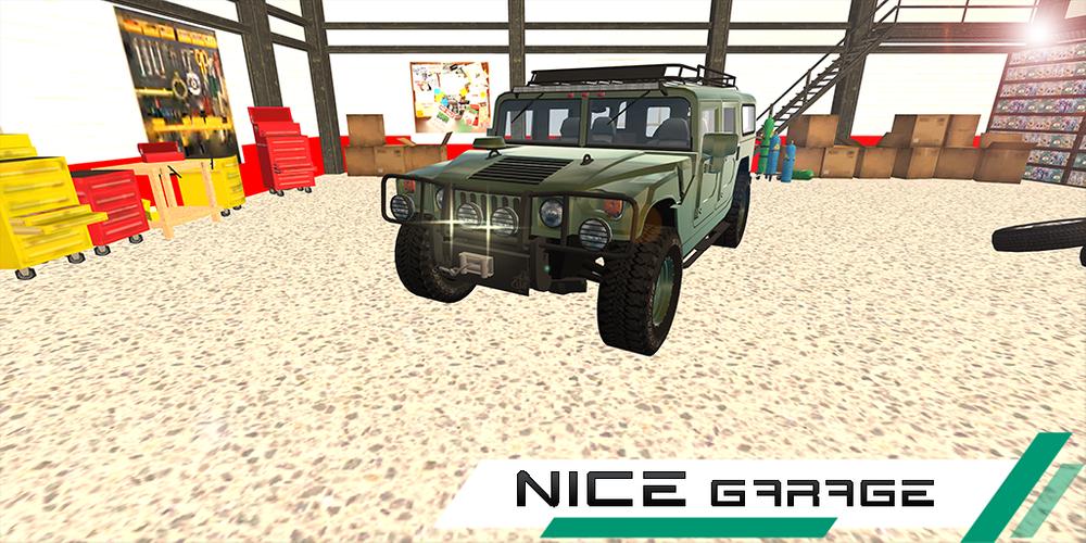 Hummer Drift Car Simulator 螢幕截圖 0