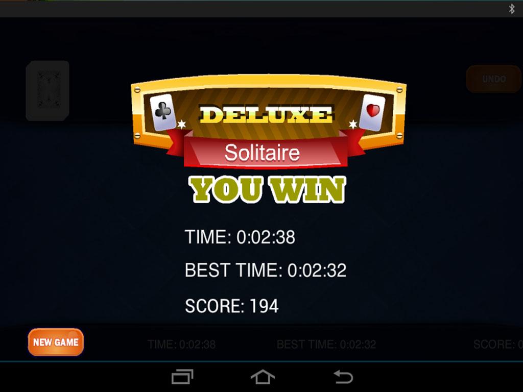 Deluxe Solitaire স্ক্রিনশট 2