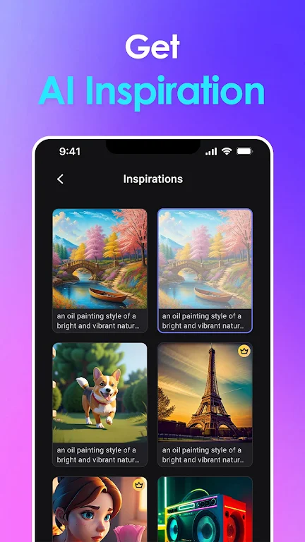 Vivid AI: AI Image Generator 螢幕截圖 2
