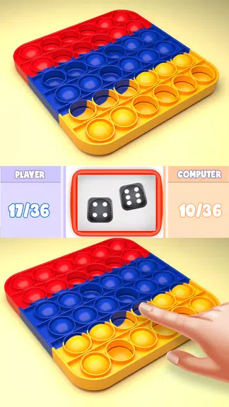 Pop It 3D Popit Dice Captura de tela 3