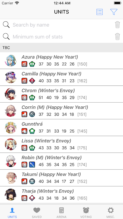 Builder for FEH Captura de tela 1