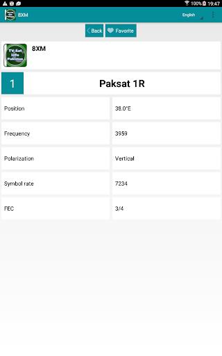 TV Sat Info Pakistan スクリーンショット 0