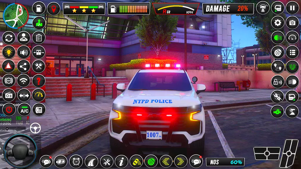 US Police Chase: Cop Car Games Tangkapan skrin 0