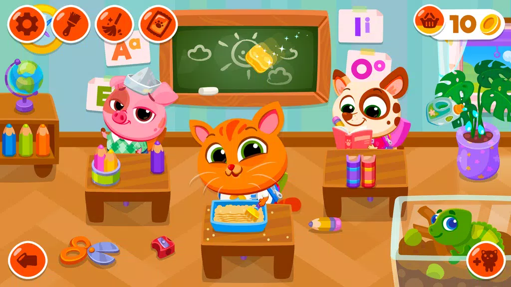 Bubbu School - My Virtual Pets Tangkapan skrin 0