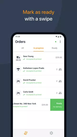 Restaurant Order-Taking App Screenshot 2