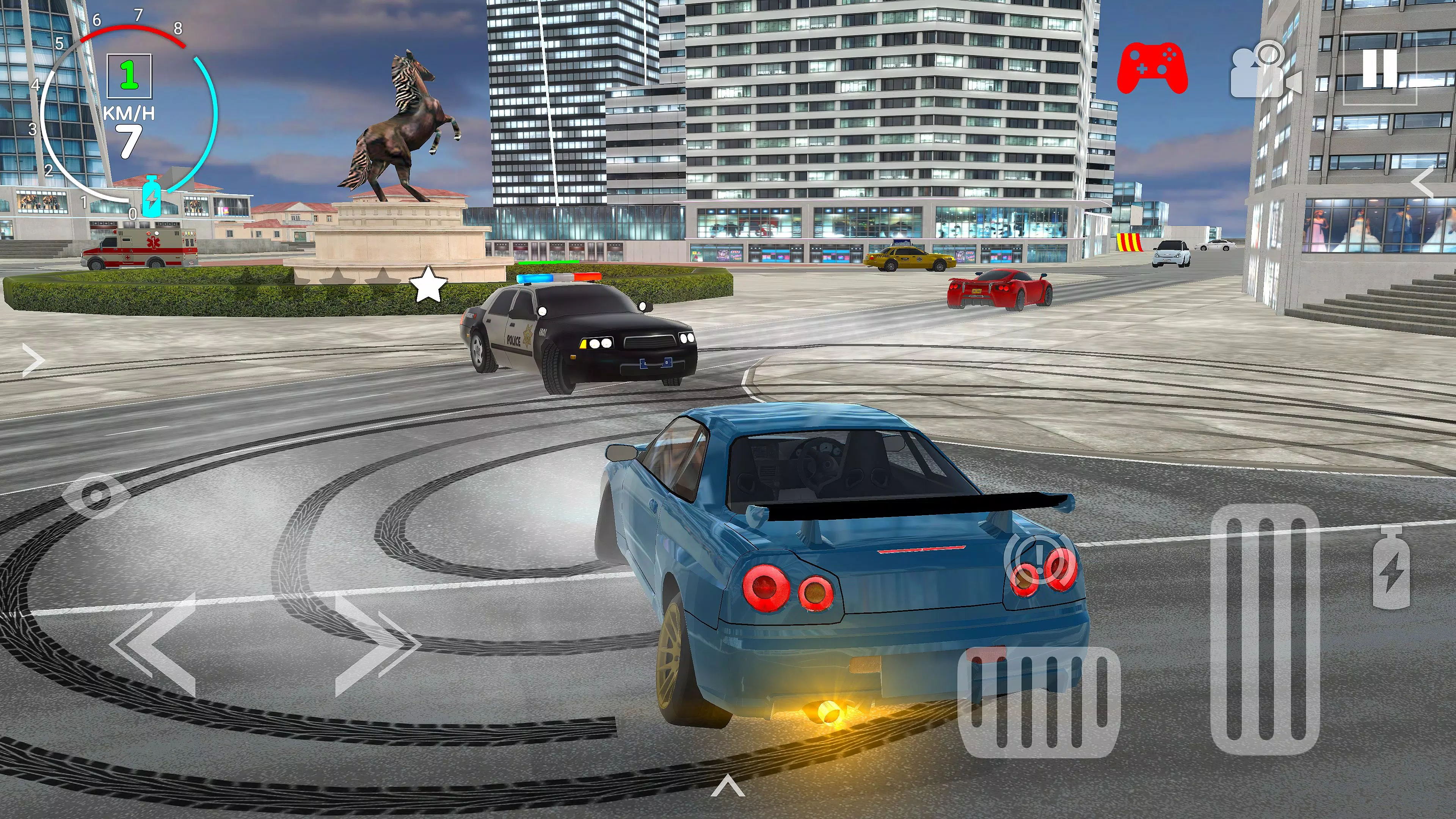 Mobimi Car Simulator ဖန်သားပြင်ဓာတ်ပုံ 1