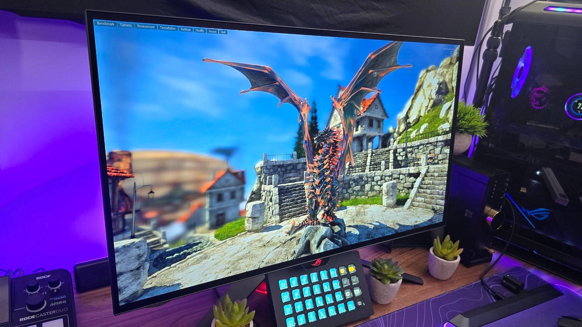 Asus ROG Swift PG27AQDP Images