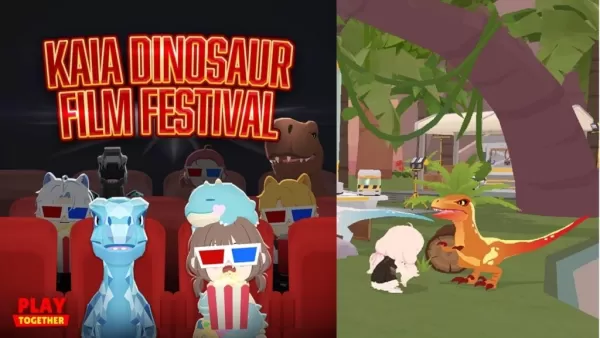 Play Together rénove son espace de camping en parc dinosaurien.