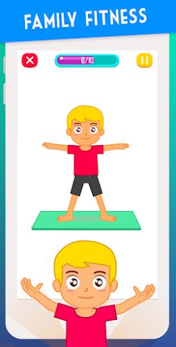 Exercise for Kids at home 螢幕截圖 3