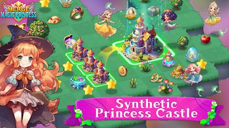 Merge Magic Princess: Tap Game 螢幕截圖 1