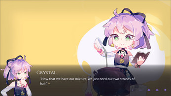 Crystal the Witch ဖန်သားပြင်ဓာတ်ပုံ 0