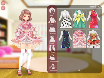 Anime Girl Creator & Dress Up Capture d'écran 3