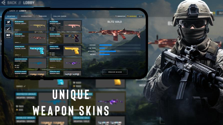 Shadowstrike FPS 스크린샷 3