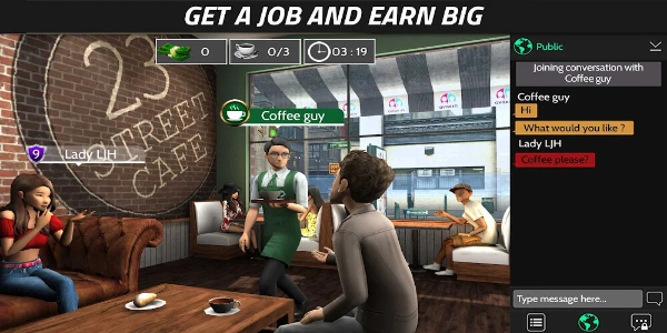 Avakin Life - 3D virtual world MOD Capture d'écran 3