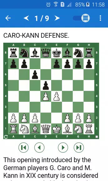 Chess Tactics in Caro-Kann 스크린샷 0