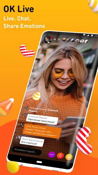 OK Live - video livestreams ภาพหน้าจอ 0