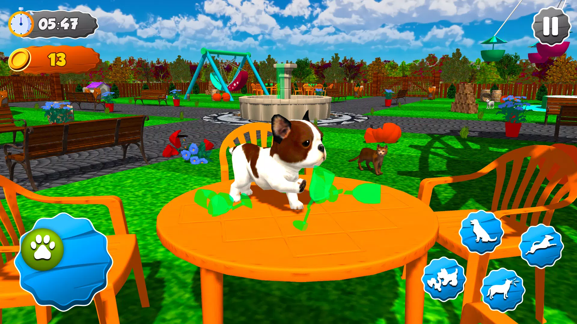 Pet Dog Game: Virtual Dog Sim Скриншот 2