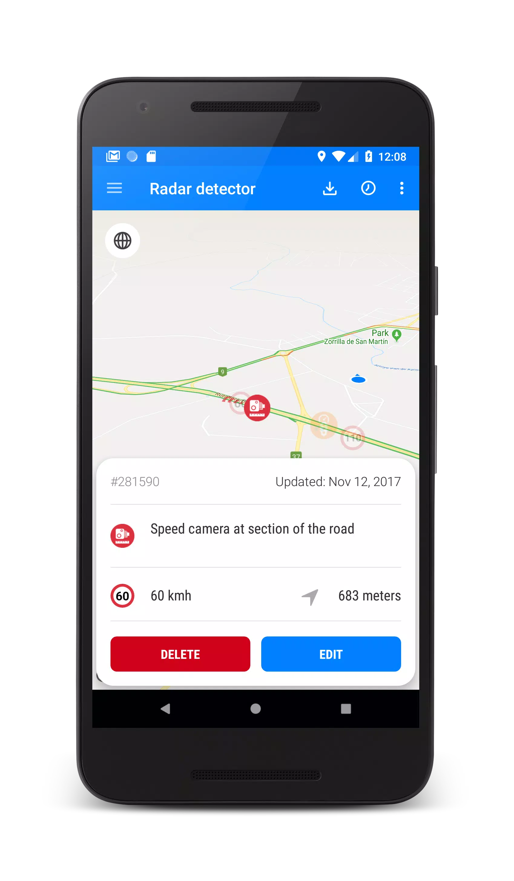 Speed Camera Detector 螢幕截圖 2