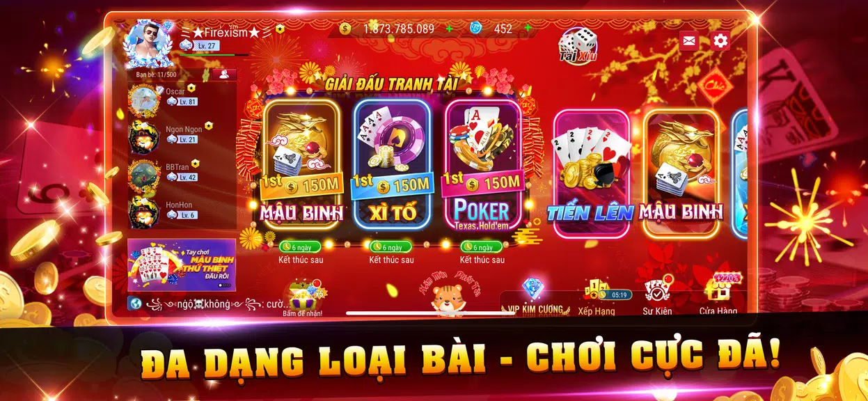 NPlay – Game Bài online, Tiến Lên, Xì Tố, Mậu Binh Ảnh chụp màn hình 0