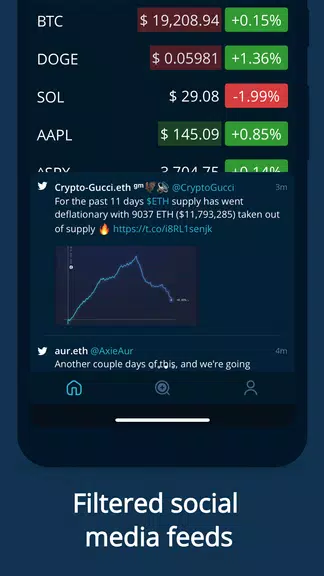 HODL Real-Time Crypto Tracker Captura de pantalla 2