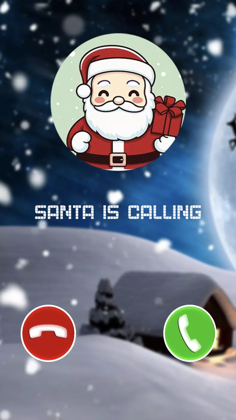 Santa Call Funny Prank স্ক্রিনশট 1