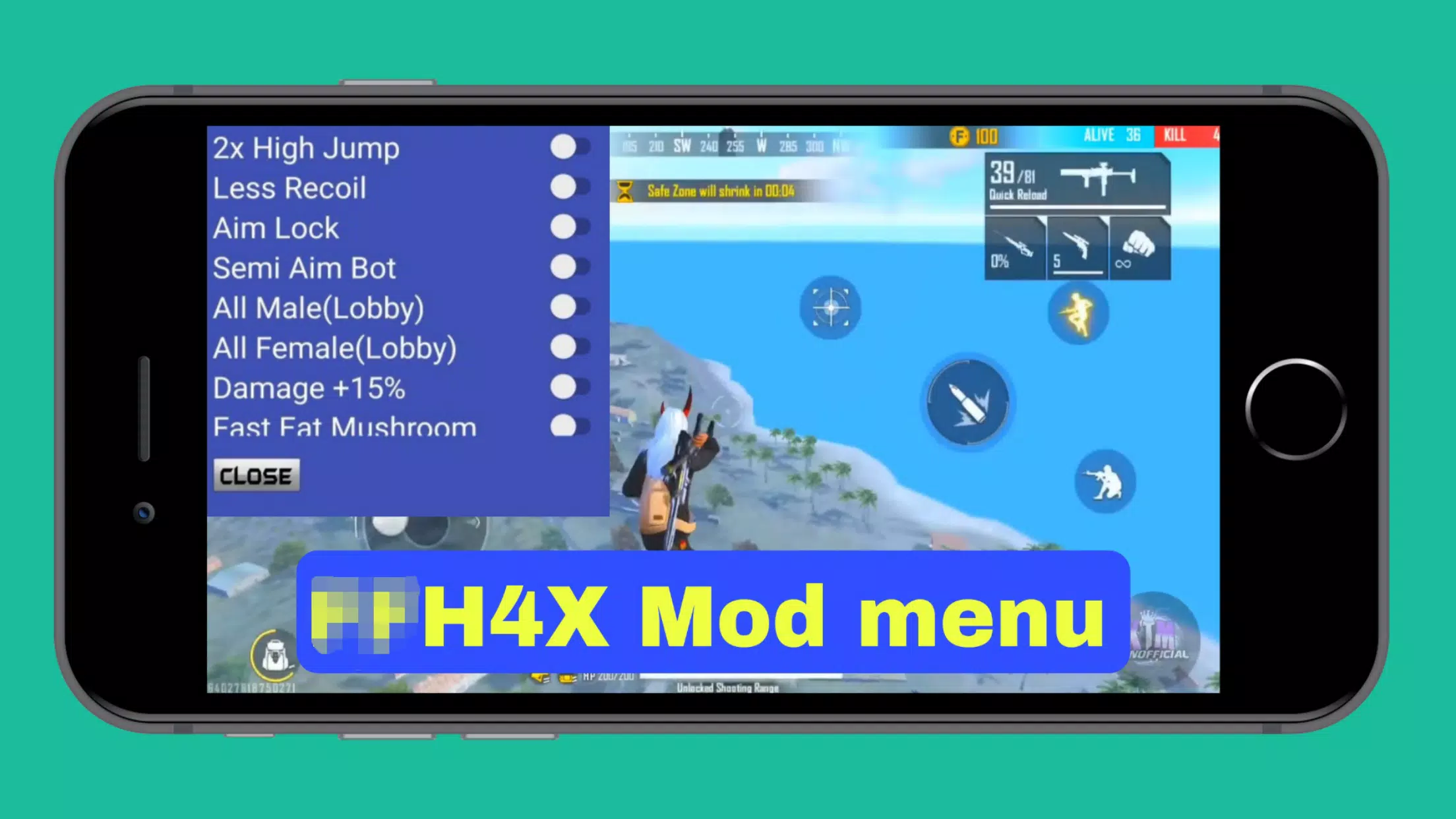 Fire Mod Menu 스크린샷 1