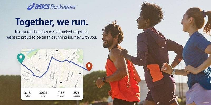 ASICS Runkeeper Zrzut ekranu 0